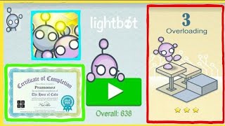 Lightbot Programming Puzzles  OVERLOADING Level 8 [upl. by Critta]