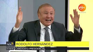 Rodolfo Hernández y su campaña contra la corrupción  Canal Institucional [upl. by Adlin280]