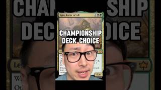 😵‍💫HELP commander player needs comp deck MTG Pioneer tournament [upl. by Oiram]