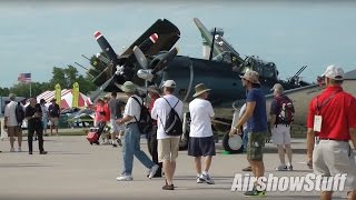 EAA AirVenture Oshkosh 2015  Day 1 Highlights Monday [upl. by Yrod586]