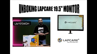 195 quot LAPCARE MONITOR UNBOXING LM195WDH [upl. by Yeliab274]