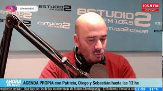 AGENDA PROPIA con Patricia Alba Diego Schejtman y Sebastián Seco hasta las 12 hs [upl. by Ellinad]