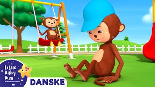 Fem abeunger  Little Baby Bum Dansk  Børnesange og tegnefilm  Moonbug Børn Dansk [upl. by Aytac174]