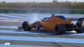 2018 French Grand Prix FP2 Highlights [upl. by Niessuh654]