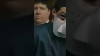 They had to put a MASK on to stop him from biting shirts ytviral courtroom [upl. by Nilats]