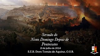 Sermão do IX Domingo Depois de Pentecostes por SER Dom Tomás de Aquino OSB [upl. by Anitroc]