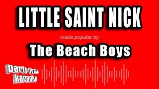 The Beach Boys  Little Saint Nick Karaoke Version [upl. by Cirre]