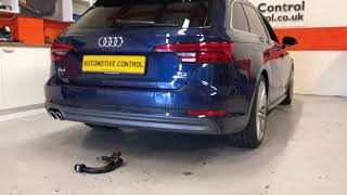 Audi A4 b9 detachable westfalia towbar fitting [upl. by Atalaya532]