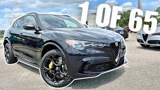 The Alfa Romeo Stelvio Quadrifoglio Carbon Edition 1 of 65 Takes 2024 By Storm [upl. by Rodi]