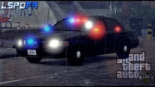 GTA 5 LSPDFR   6  UNMARKED 2015 CROWN VICTORIA [upl. by Auhsej]