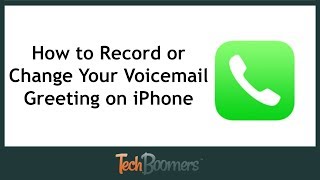 How to Record or Change Your Voicemail Greeting on iPhone [upl. by Malti]