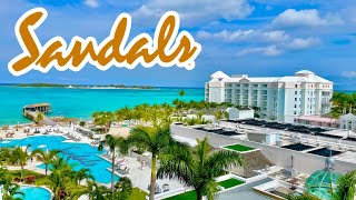 Sandals Royal Bahamian FULL Tour AllInclusive Resort in Nassau Bahamas Detailed Walk Through [upl. by Mat]