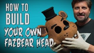 How To Make Your Own Freddy Fazbear Head [upl. by Creigh17]