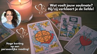 Wat voelt jouw soulmate  Hijzij verklaart je de liefde  Juli 2024  Tarot Reading [upl. by Nali]