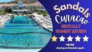 Brutally HONEST Sandals Royal Curaçao Review  Service Food Spa Room Tour Beach amp Restaurants [upl. by Woodsum]