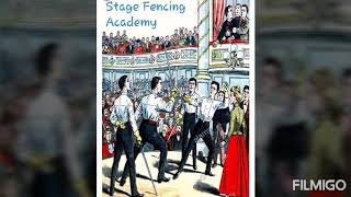 Stage Fencing training with DRAMA [upl. by Enetsirhc]