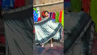 Cotton saree  Sibori saree  black saree silksaree cottonsarees blacksaree [upl. by Aihsercal549]