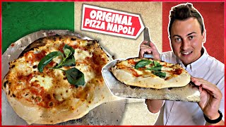 ORIGINAL Napoli Pizza die BESTE Pizza der WELT  Teig amp Rezept [upl. by Alfreda82]