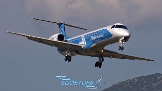 GO AROUND and Landing  Dniproavia Embraer ERJ145EP  Split Airport LDSPSPU [upl. by Eirol308]