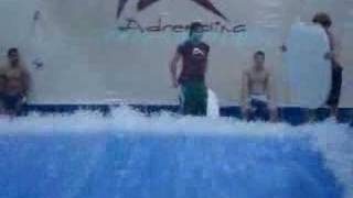 Flowrider at Adrenaline in Florida Mall [upl. by Emmey141]