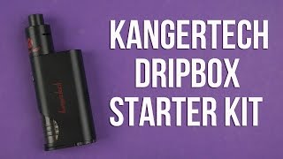 Распаковка Kangertech DripBox Starter Kit Black KRDBSKBK [upl. by Salim]