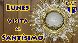 Adoración al Santísimo Sacramento del Altar Visita al Santísimo de hoy Lunes [upl. by Nnire]