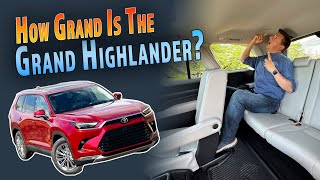 This Could Be The Roomiest quotAffordablequot 3Row SUV In America  2024 Grand Highlander Seats [upl. by Htiffirg357]