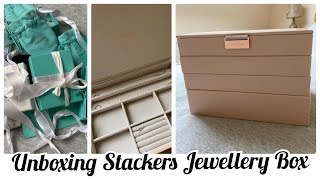 Unboxing Stackers Jewellery Box and Organising [upl. by Lehctim]