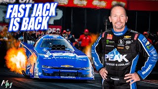 Jack Beckman Named Replacement for John Force [upl. by Ynaffik757]