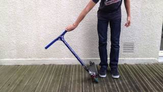 Faire un bartwist  Figure de trottinette freestyle [upl. by Eddy]