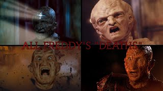 All Freddy Kruegers quotDeathsquot A Nightmare on Elm Street [upl. by Stodder192]