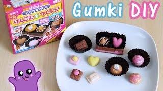 Gumki do ścierania DIY praliny  Kutsuwa eraser kit 1 [upl. by Marjie]