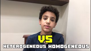 Homogeneous Vs Heterogeneous Mixtures [upl. by Ekud195]