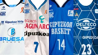 Las camisetas del Gipuzkoa Basket 20062018 [upl. by Scotney]