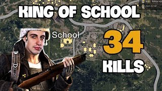 King of school  Shroud 34 kills Solo vs DUO FPP NA  PUBG Highlights TOP 1 1 [upl. by Alberta]