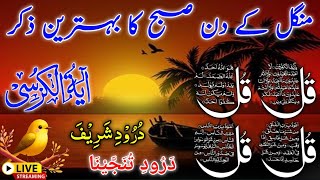 Morning Wazifa  4 Quls । ayatul kursi  Darood Tanjeena  MurningWazifa [upl. by Ettenotna]