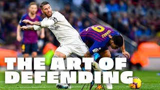 Best TACKLES AND BLOCKS  Sergio Ramos x Real Madrid [upl. by Engapmahc]