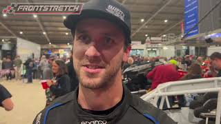 Josh Bilicki On Chili Bowl Qualifier Crash And His Plan For Saturday quotStill Happy To Be Herequot [upl. by Evans431]