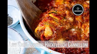 Low Carb Cannelloni Rezept  Kochvideo [upl. by Gebelein]