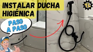 CÓMO Instalar🛠️DUCHA HIGIÉNICA🚿al DETALLE🔍Instalación 🚾 Parte 23  Trabajos de fontanería💧 [upl. by Nicoline]