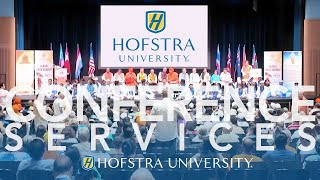 Conference Services  Hofstra University [upl. by Vivienne]