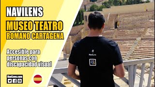 NaviLens en el Museo del Teatro Romano de Cartagena [upl. by Eicam115]