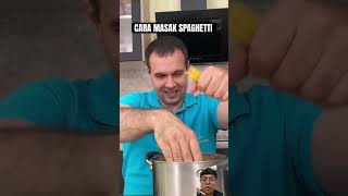 CARA MASAK SPAGHETTI⁉️spaghetti cooking cookingtutorial lifehack spaghettihacks spaghettitrick [upl. by Osborn765]