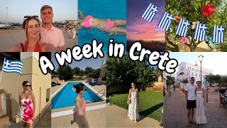 CRETE HOLIDAY VLOG  RETHYMNO VILLA TOUR  JUNE 2024 [upl. by Leveridge]