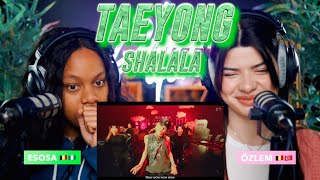 TAEYONG 태용 샤랄라 SHALALA MV reaction [upl. by Adlev]