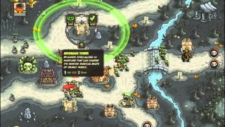 Kingdom Rush Frontiers  Desecrated Grove  3 Stars [upl. by Flor]