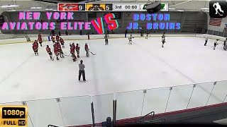 2 20 2023 New York Aviators Vs Boston Jr Bruins Usphl Elite Hockey [upl. by Niel66]