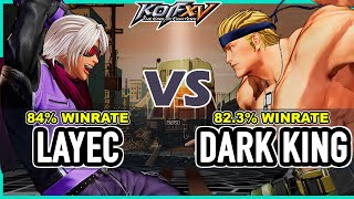 KOF XV 🔥 Layec KrohnenMaximaOChris vs Dark King ClarkRugalOYashiro [upl. by Eetnod749]