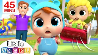 Play Safe at the Playground  Little Angel Kids Songs amp Nursery Rhymes [upl. by Cammy]