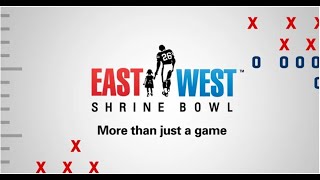 EastWest Shrine Bowl 2024 full game highlights [upl. by Enyrehtac]